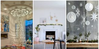 μοντέρνα χριστουγεννιάτικη διακόσμηση σπιτιού 2019
