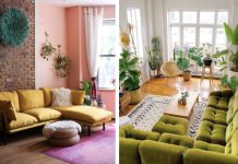 όμορφοι καναπέδες με χρώμα για το σαλόνι σου