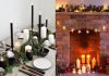 ιδέες για χριστουγεννιάτικο decor με κεριά