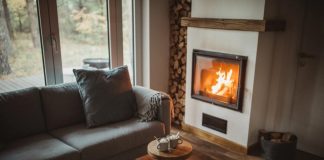 cozy σαλόνι οικονομικοί τρόποι ζεστό σπίτι