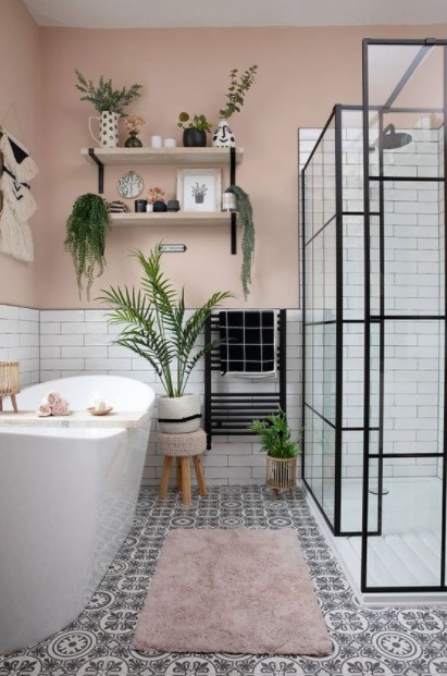 μπάνιο φυτά διακόσμηση μπάνιου 2022