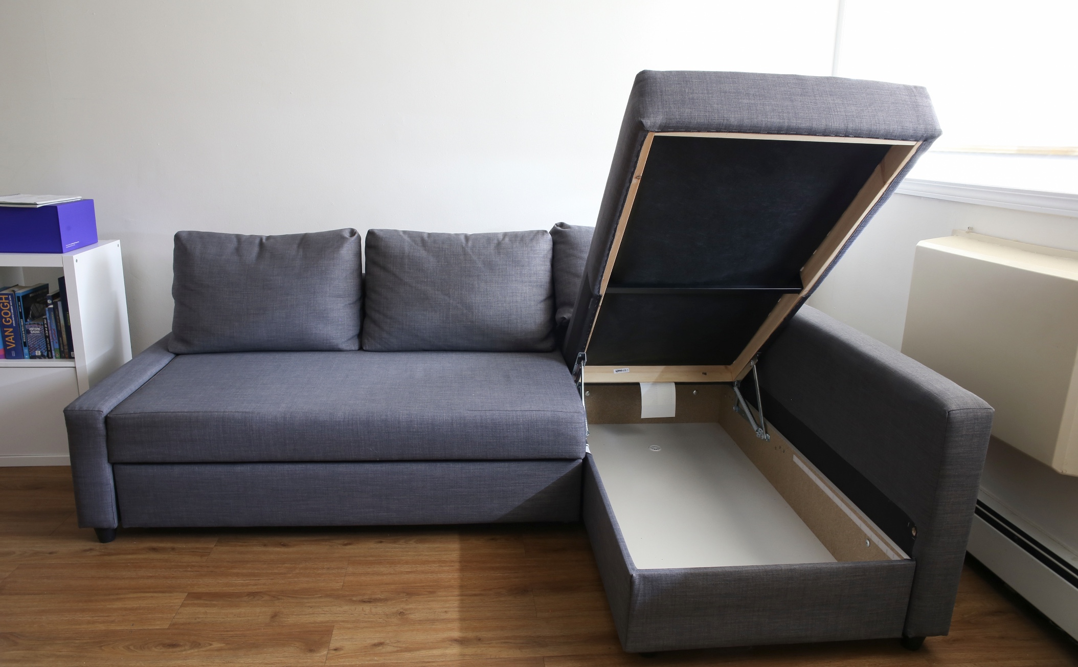 γωνιακός καναπές αποθηκευτικός χώρος