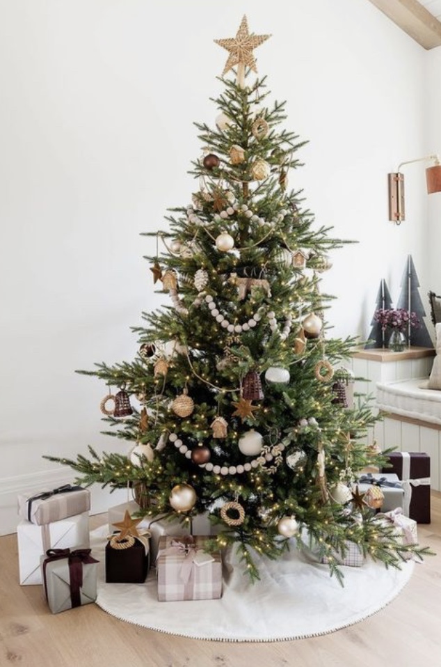 βάση χριστουγεννιάτικου δέντρου από ύφασμα