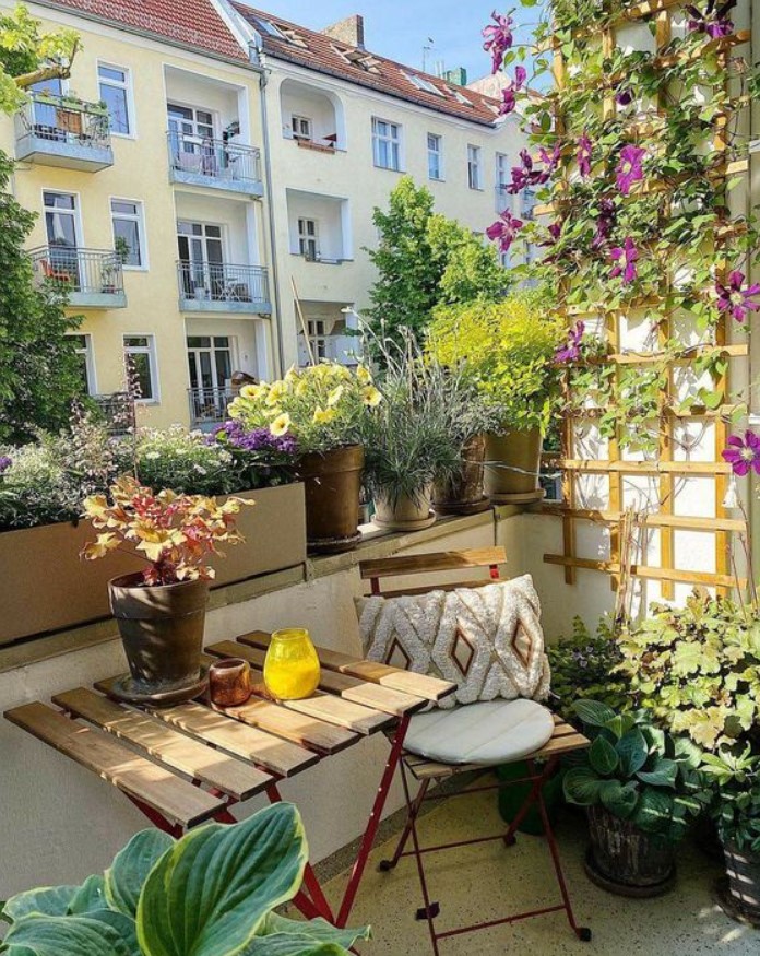 μπαλκόνι φυτά διακοσμήσεις οικονομικά μπαλκόνι