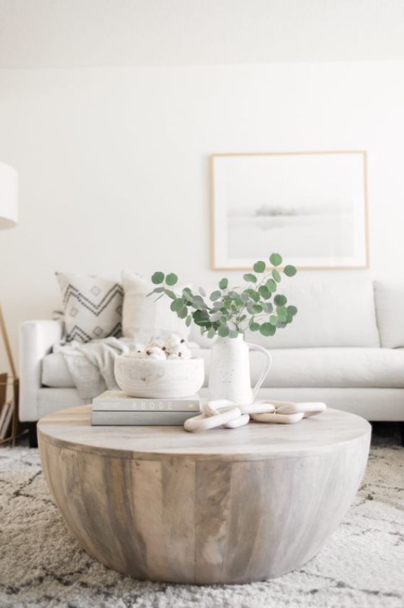 ξύλινο coffee table minimal