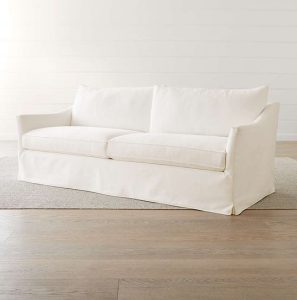 λευκός καναπές 